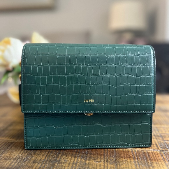 JW Pei Mini Flap Cross Embossed Shoulder Bag - Picture 5 of 9